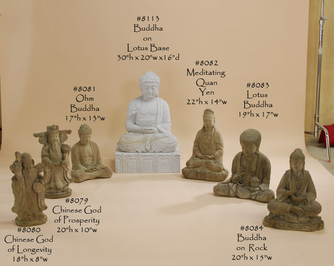 #8079 Chinese Gods & Buddha’s