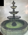 #1162 Chateau Three Tier Fountain or with pond