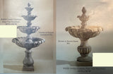 #1162 Chateau Three Tier Fountain or with pond