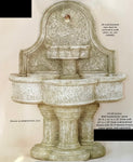 #1138 Lavica wall fountain for spout
