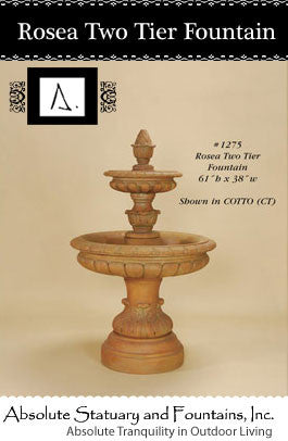 Rosea Two Tier Fountain