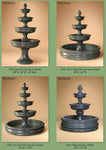 Tuscan Fountain with Pond