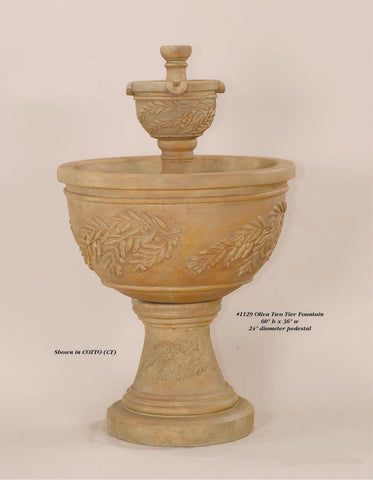 #1129 Oliva Two Tier Fountain