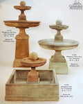 #1480 Hampton Short Two Tier Fountain