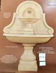 #1126 Belair Wall Fountain