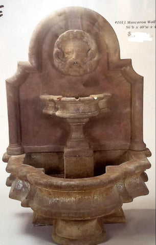 Mascaron Wall Fountain