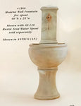 #1566 Modena Wall Fountain for Spout