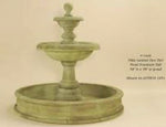 #1450 Villa Santini Two Tier Fountain