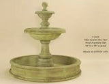 #1450 Villa Santini Two Tier Fountain