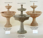 #1212 Medioevo two tier fountain