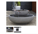 Contemporary Del Rey fountain