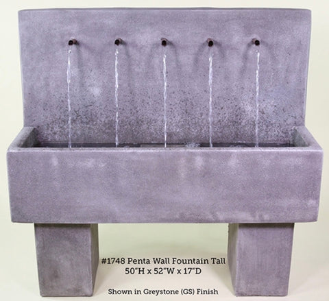 Penta Wall Fountain Short