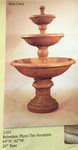 #1245 Belvedere Three Tier Fountain