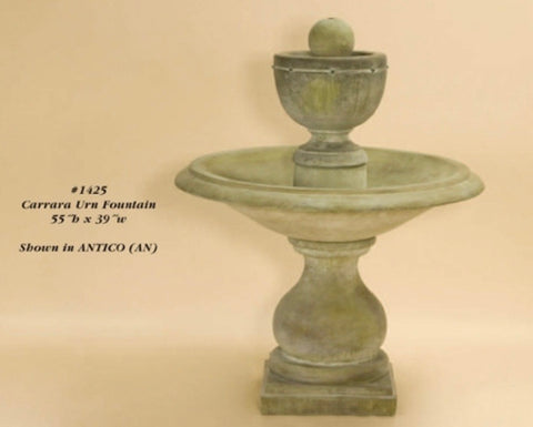 #1425 Carrara Urn Fountain