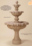 #1162 Chateau Three Tier Fountain