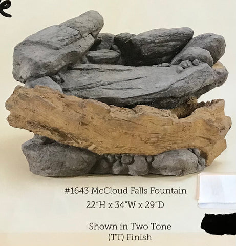 #1643 McCloud Falls Fountain