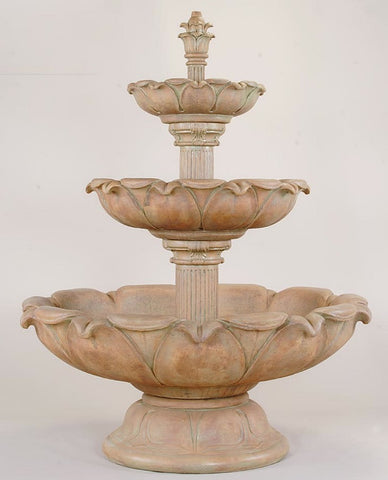 #1203 Acquarossa Three Tier Fountain short