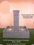 Quadrum Courtyard Fountain