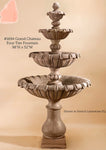 #1693 Grand Chateau Four tier fountains