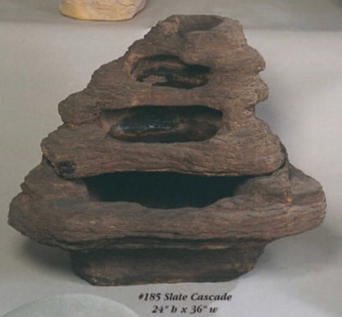 #185 Slate Cascade Fountain