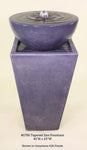 Modern Zen tall fountain , tapered