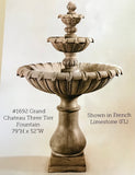 #1693 Grand Chateau Four tier fountains