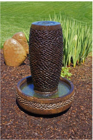 Slender Shimmering Stones Fountain