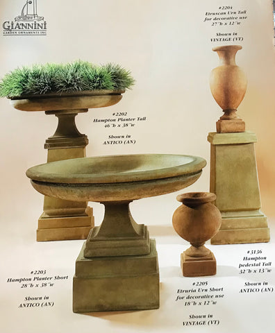 #3136 Hampton Pedestal Tall
