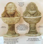 #1130 Olive Wall Fountain for spout