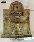 #1136 Terme del Foro wall fountain for spout