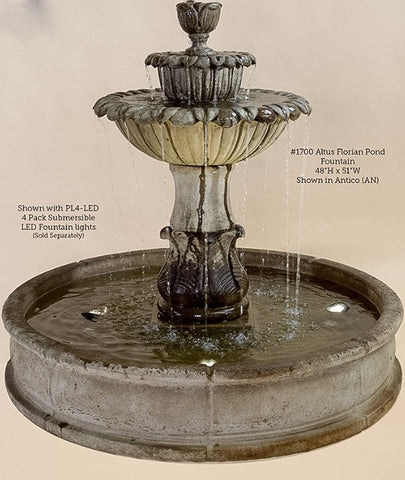 #1700 Altus Florian Pond Fountain