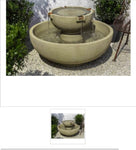 Contemporary Del Rey fountain