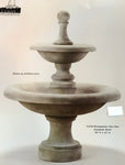 #1196 Westminster two tier fountain short