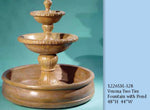 Verona two also available with pond and  three tier fountain , option pond