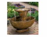 Alfresco Fountain with and w/out Plume Light