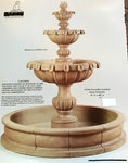 #1198 Versailles garden pond fountain