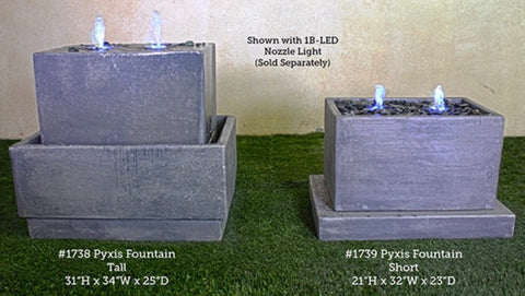 Pyxis Fountain Tall/ Short