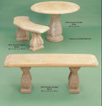 #506Pergola Garden Table & Benches