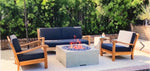 PIAZZA MODERN SQUARE FIRE PIT