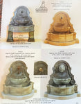 #1543 Liguria Wall Fountain W/Step for Spout