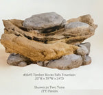 #1645 Timber Rocks Falls Fountain