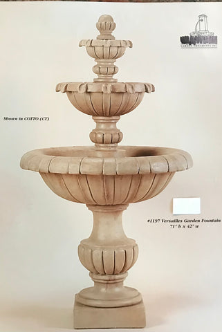 #1197 Versailles garden fountain