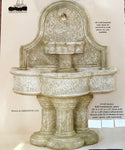 #1138 Lavica wall fountain for spout