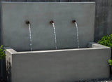 Modern wall fountains