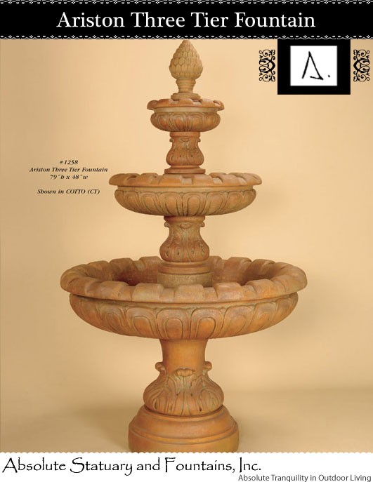 Ariston Three Tier Fountain