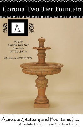 Corona Two Tier Fountain