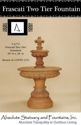 Frascati Two Tier Fountain