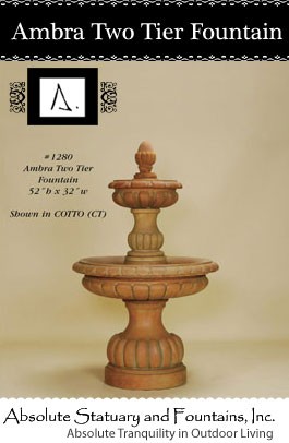 Ambra Two Tier Fountain