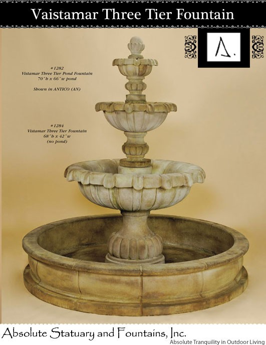 Vaistamar Three Tier Fountain