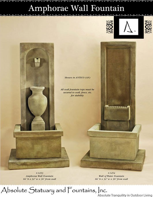 Amphorae Wall Fountain
